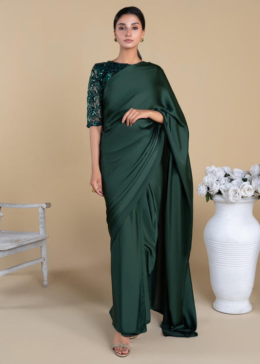 Serenity Green Saree
